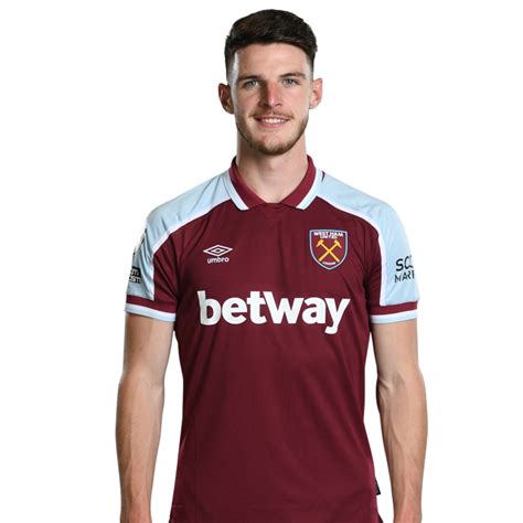 declan rice height and weight